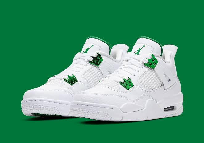 JORDAN 4 White Green