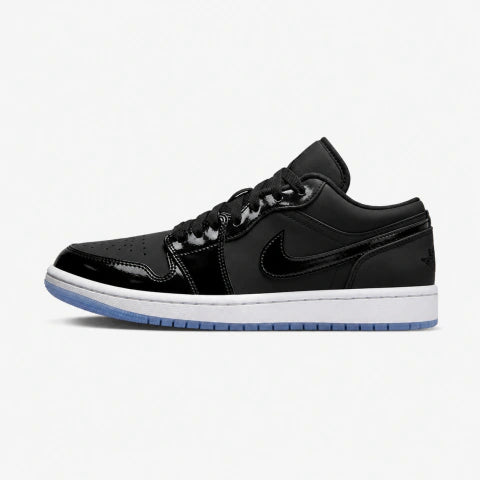 Air Jordan 1 Low Black white sile