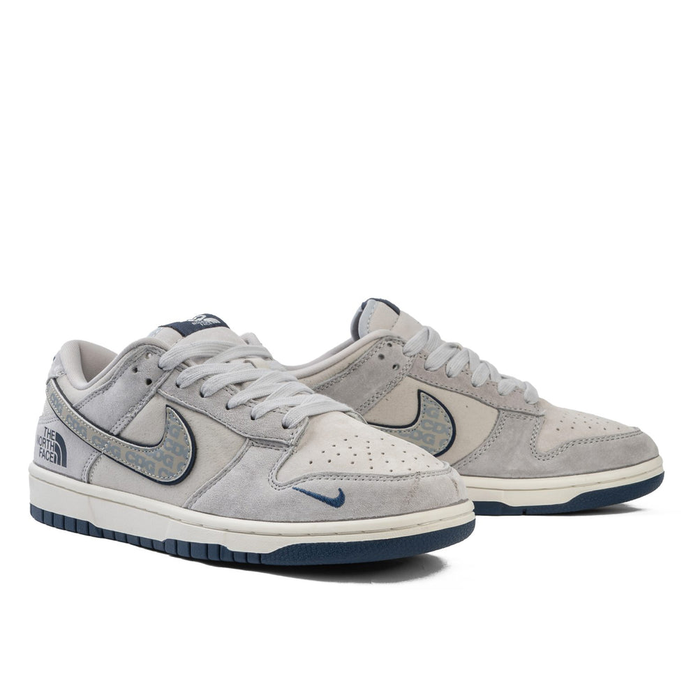 Nike Low Dunk suede grey/white
