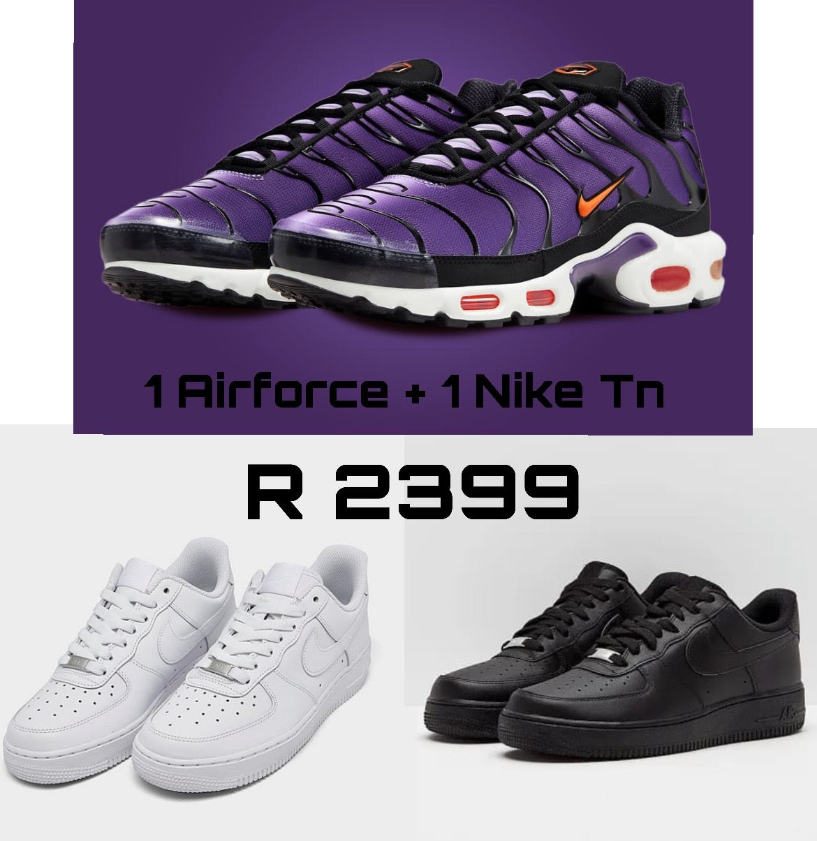 Purple Tn + 1 Airforce
