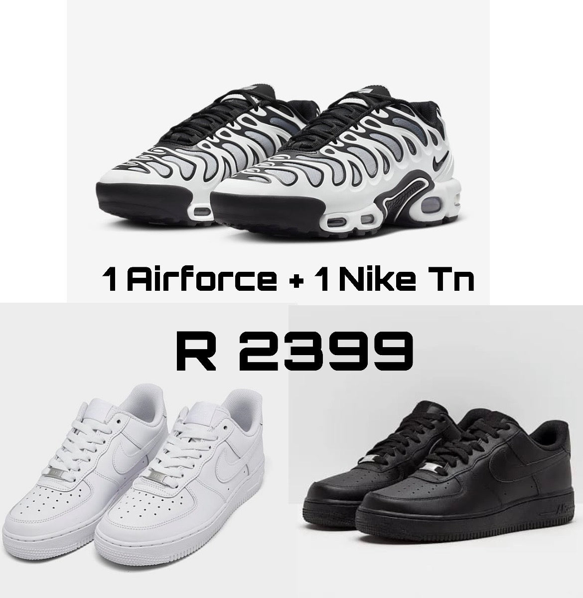 Grey Tn + 1 Airforce