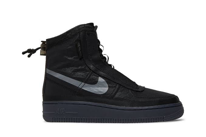 NIKE AIRFORCE 1 SHELL BOOT BLACK