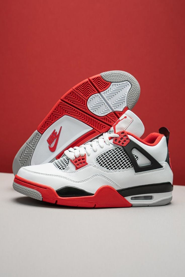 Jordan Retro 4 White/red