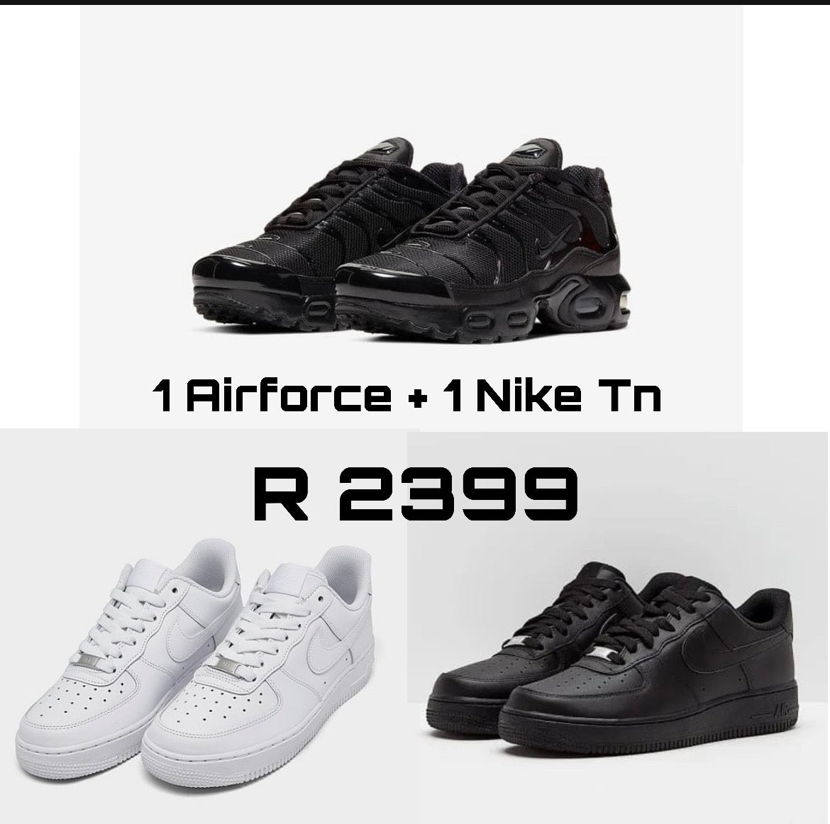 Black Tn + 1 Airforce