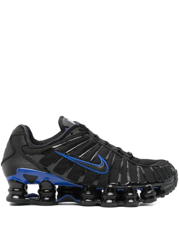 Nike Shox Black bue stroke