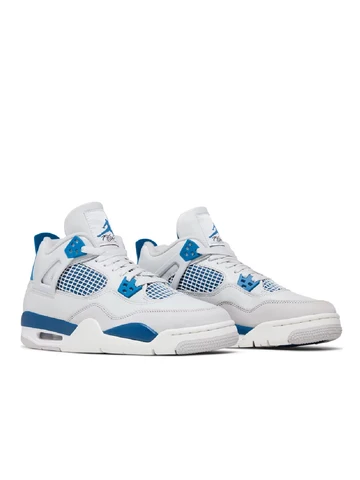 JORDAN RETRO 4 WHITE BLUE