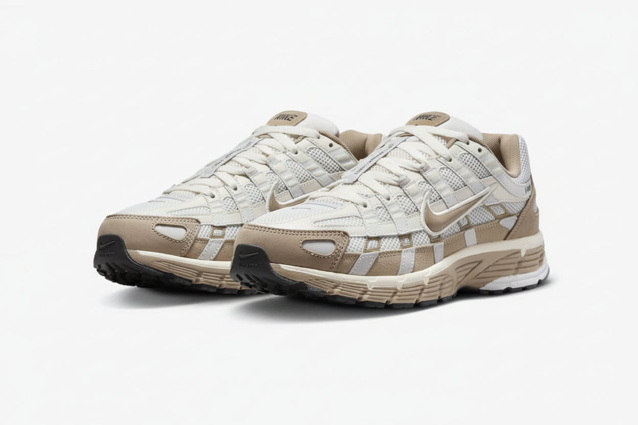 NIKE P600 cream brown