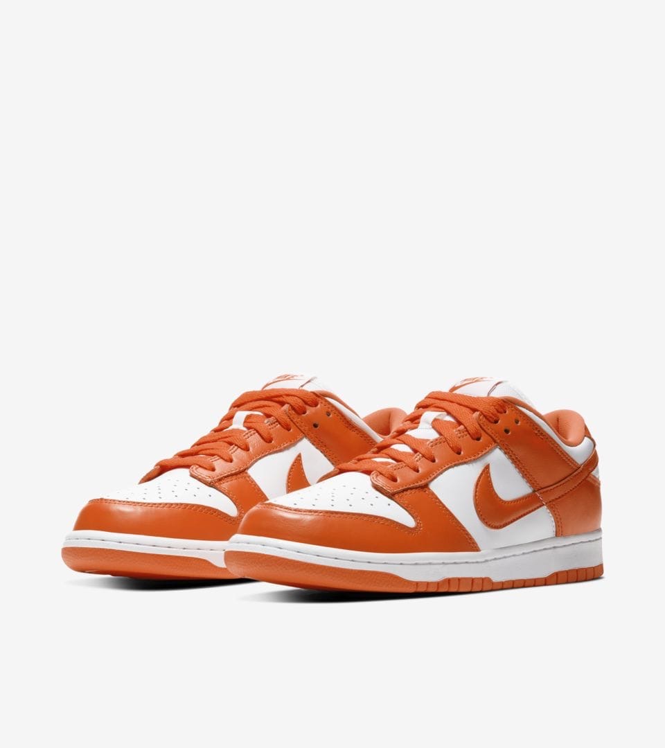 NIKE LOWDUNK WHITE/ORANGE