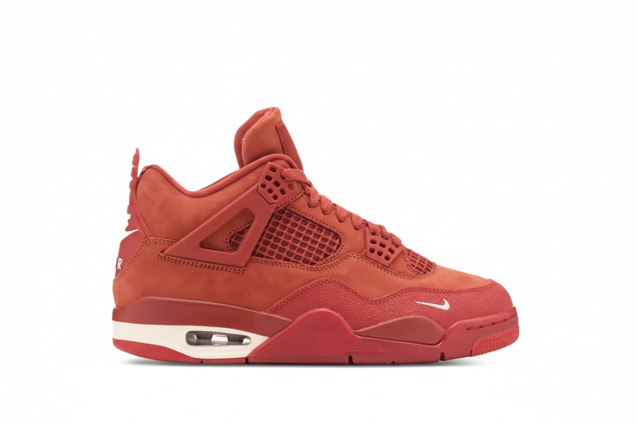 JORDAN RETRO 4 suede red
