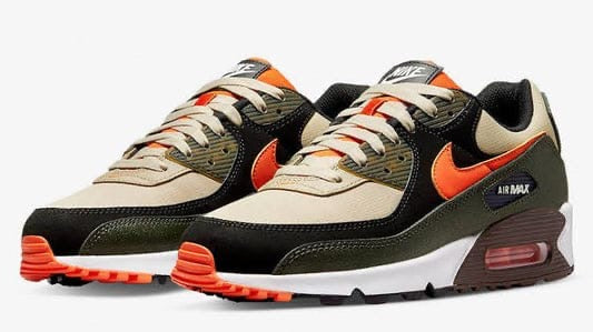NIKE AIRMAX Multi colour orange green